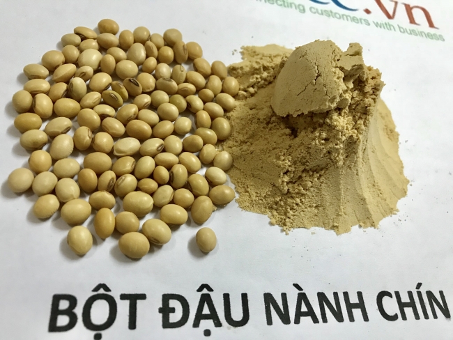 Bột đậu nành chín