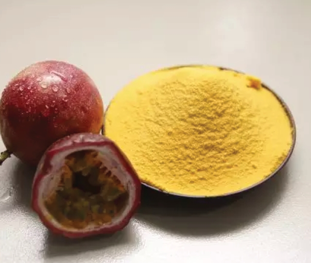 Passion fruit powder is good for health