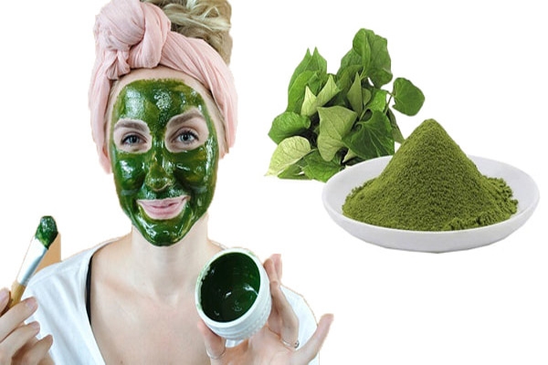 How is fish lettuce powder used in beauty care?