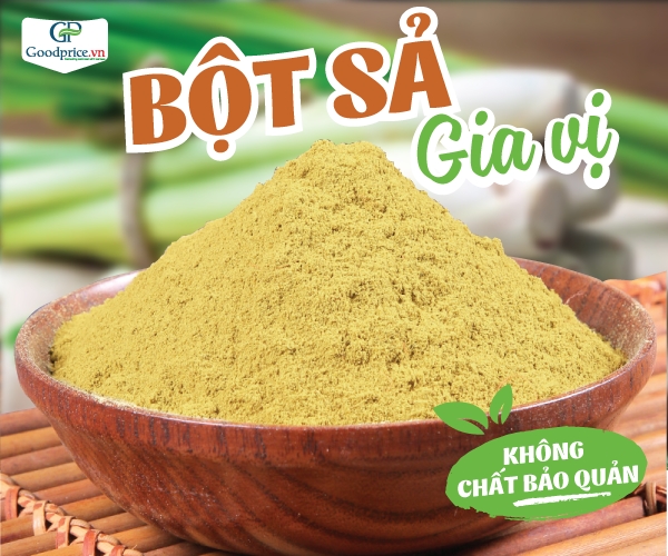 Bột sả khô gia vị hoàn chỉnh cho mọi món ngon