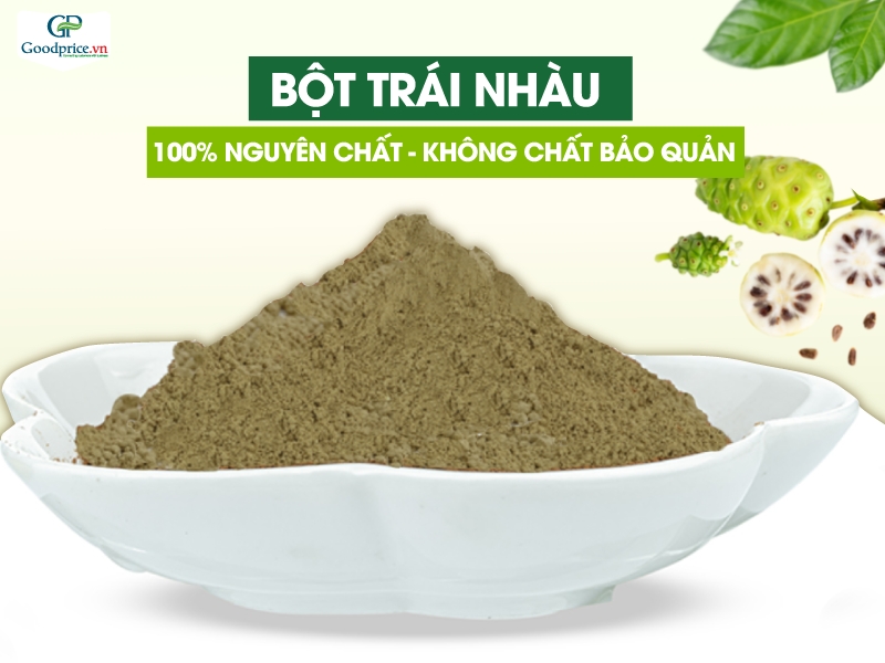 Bột trái nhàu có tác dụng gì cho xương khớp và sức khỏe?