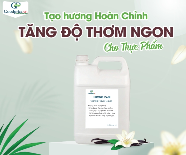 Hương vani thực phẩm nhập khẩu cao cấp