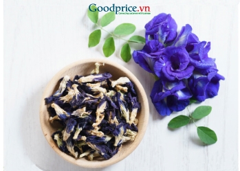 Information about the use of dried pea flowers