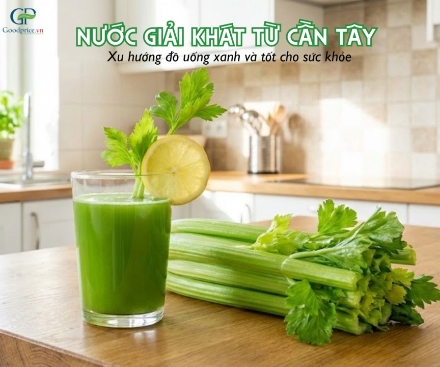 Celery Beverage – A Green and Healthy Drink Trend