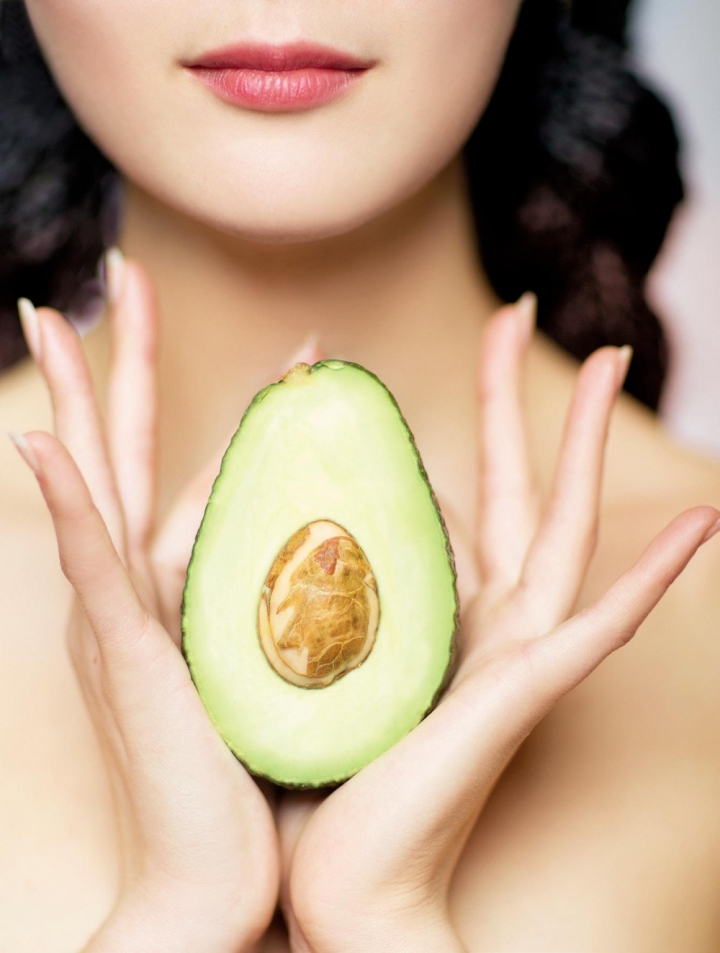 Regularly eating avocado has no effect on the face?