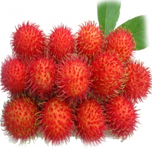 Fresh rambutan fruit 