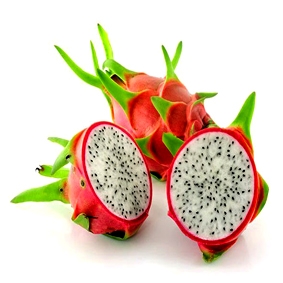 Fresh dragon fruit white flesh vietnam