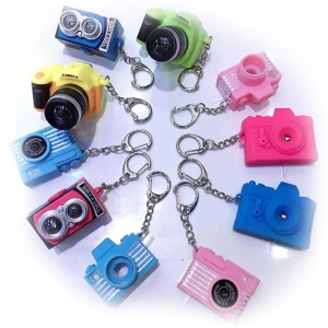 Móc khóa hình camera sành điệu