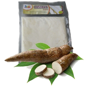 Frozen Grated cassava 