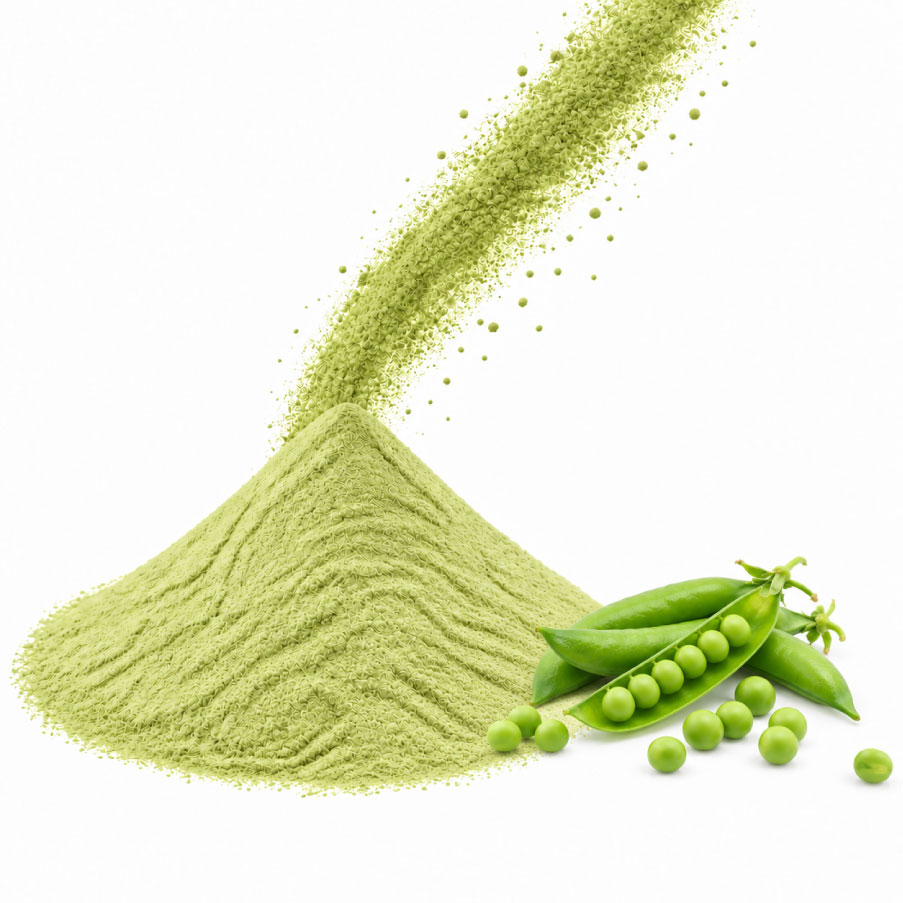 Green pea powder 