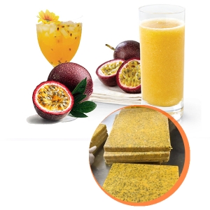 Frozen passion fruit pulp