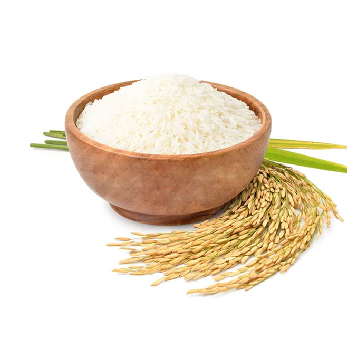 Long grain white rice 