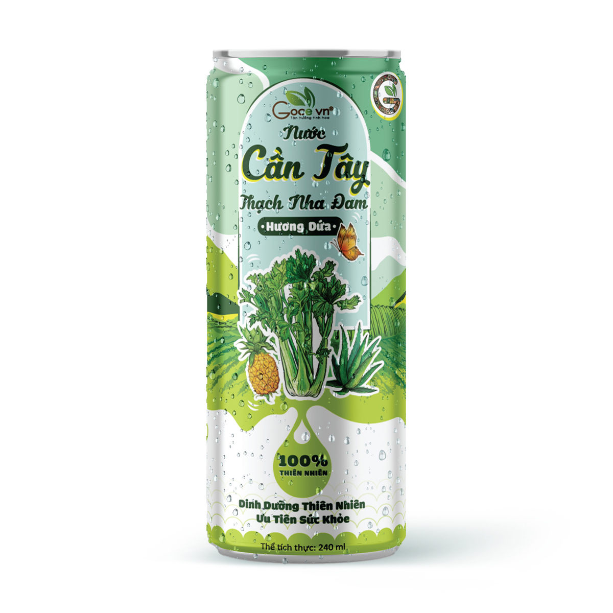 Nước Cần Tây Thạch Nha Đam Hương Dứa