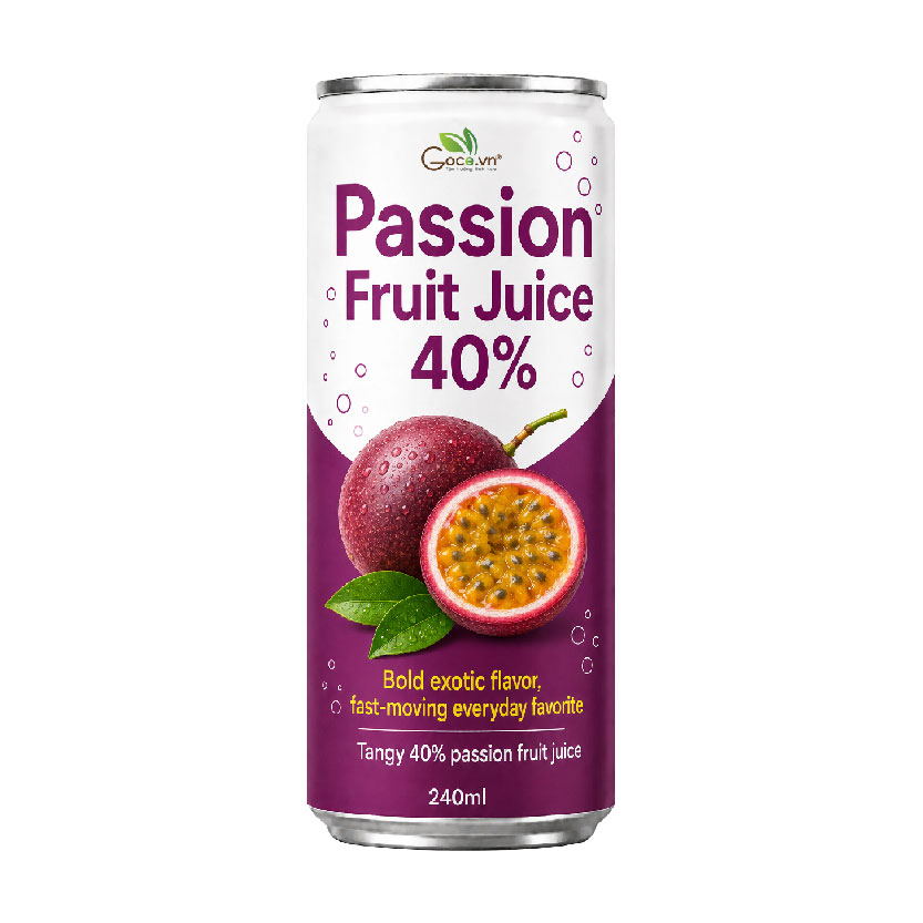 Passion Fruit Juice (40%)