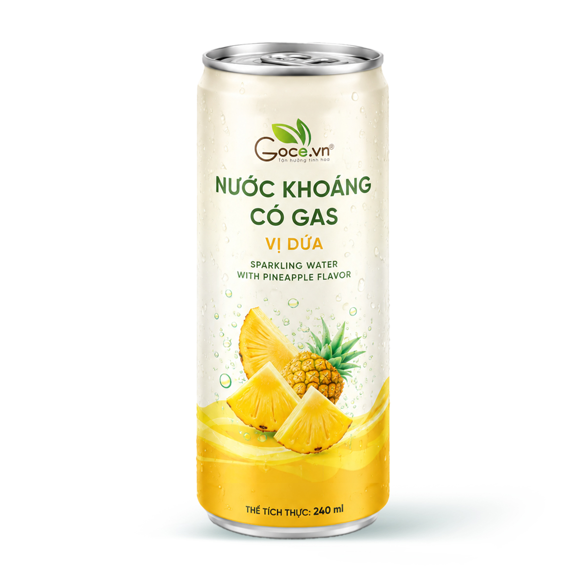 Nước Khoáng Có Gas Vị Dứa