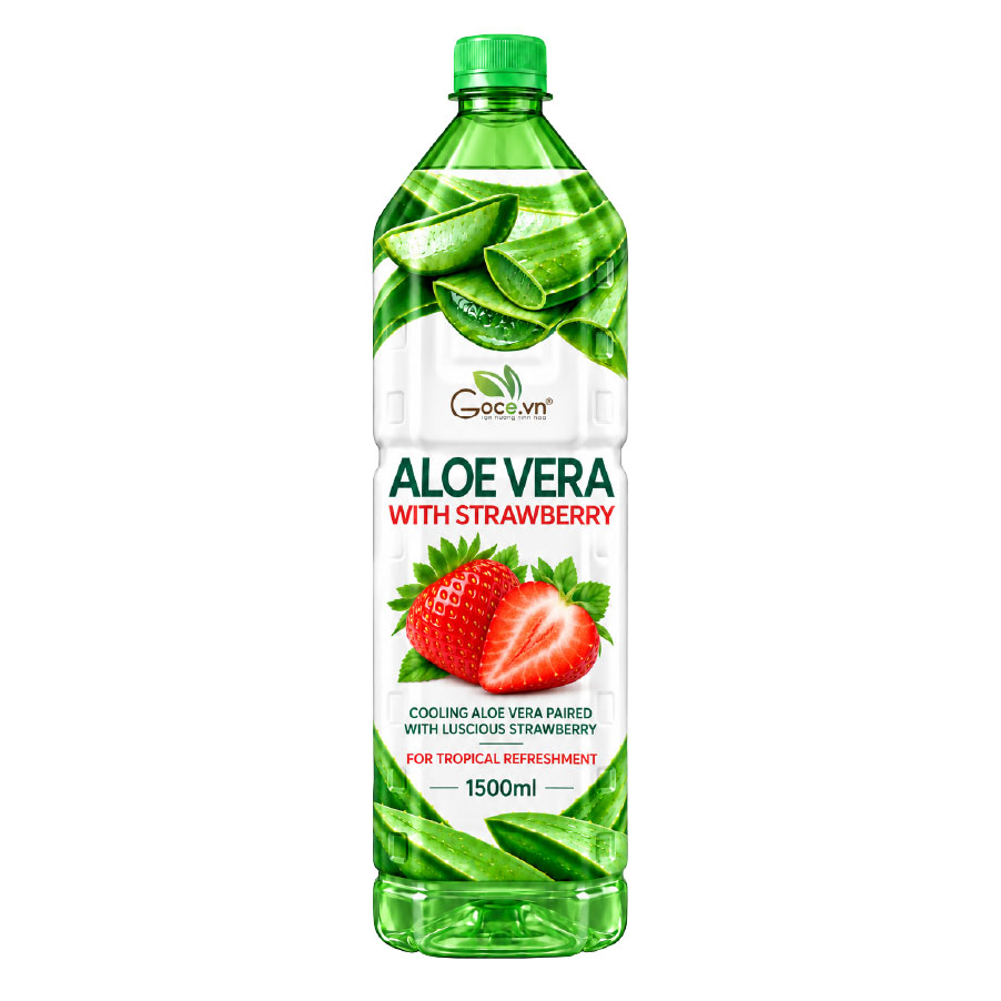 Strawberry aloe vera drink 1500ml