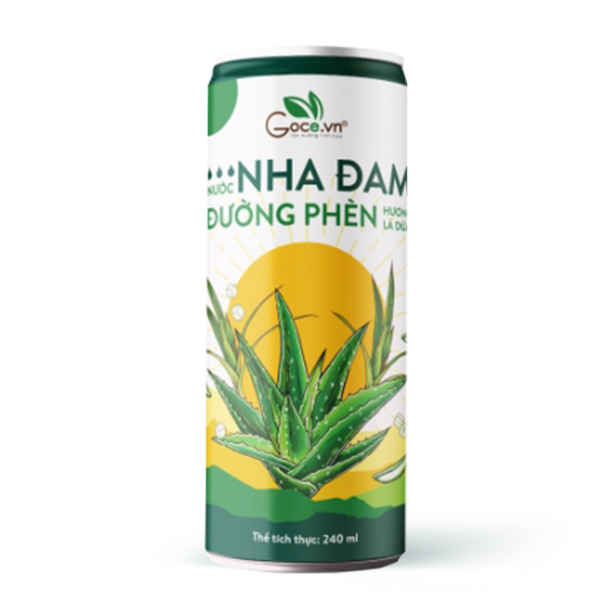 Nước Nha Đam Đường Phèn Hương Lá Dứa