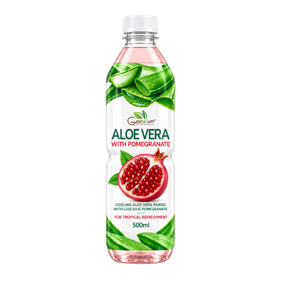 Pomegranate aloe vera drink 500ml
