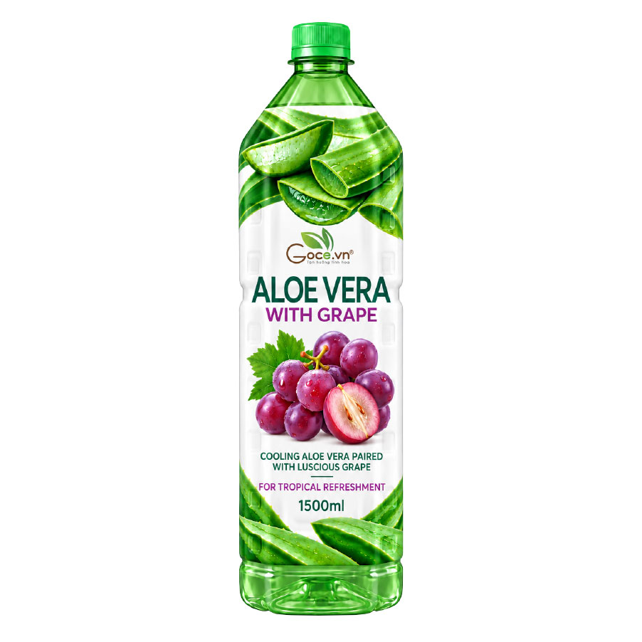 Grape aloe vera drink 1500ml