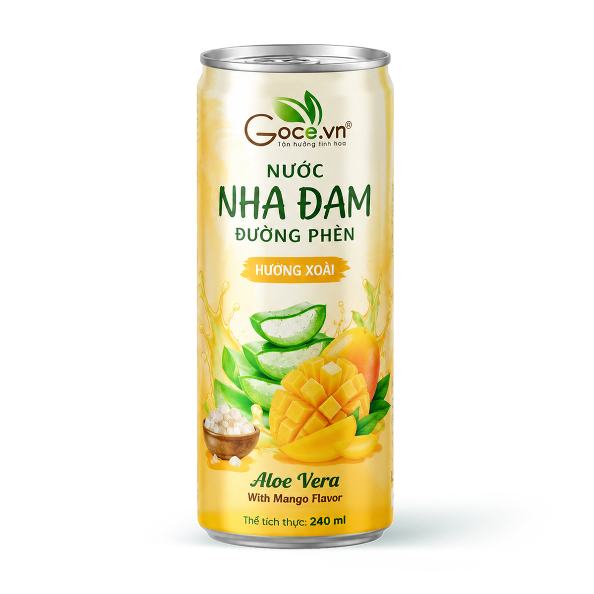 ALOE VERA DRINK WITH ROCK SUGAR & MANGO FLAVOR