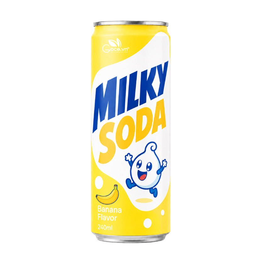 Soda Sữa Vị Chuối
