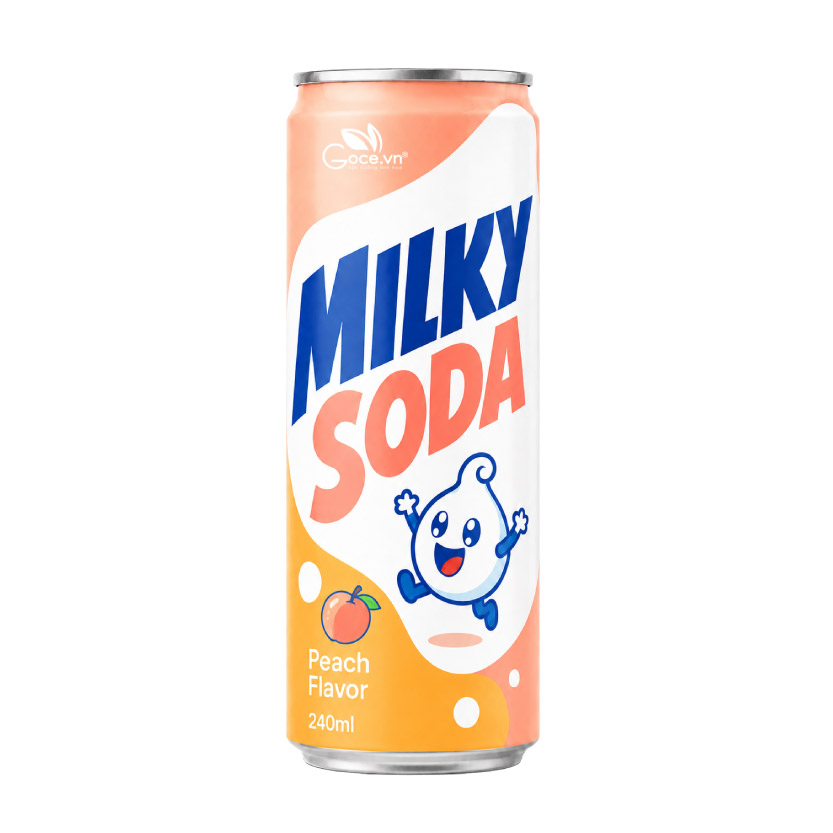 Soda Sữa Vị Đào