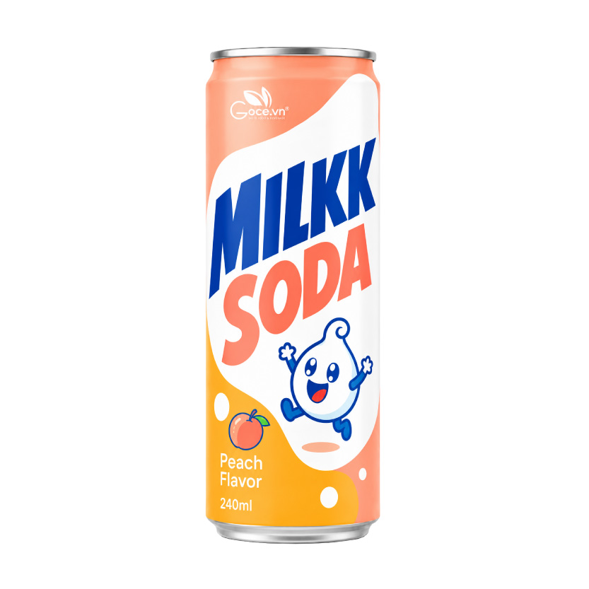 Soda Sữa Vị Đào