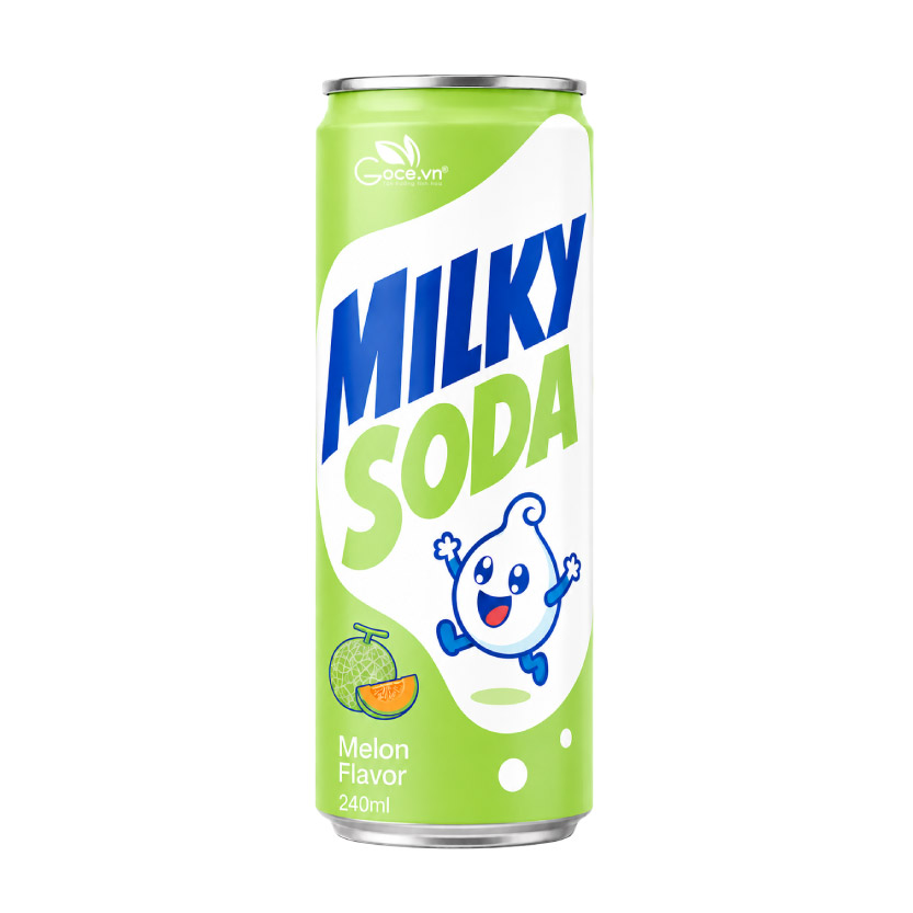 Soda Sữa Vị Dưa Lưới