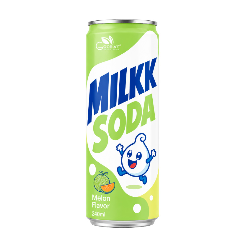 Soda Sữa Vị Dưa Lưới