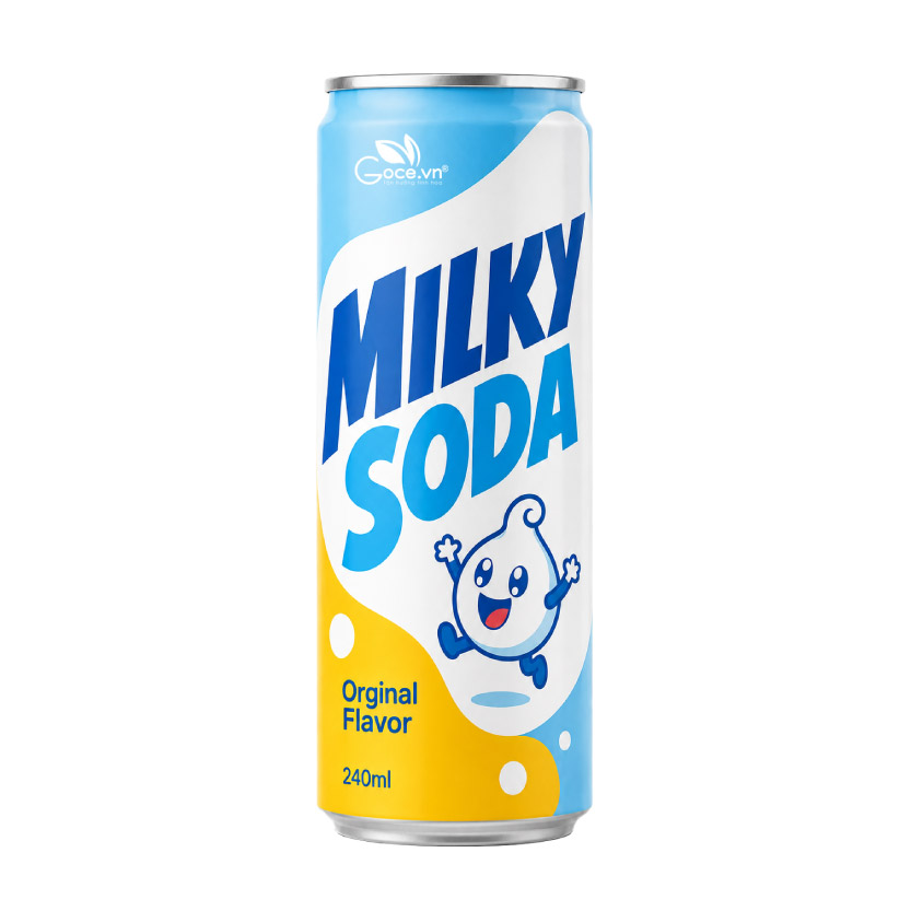 Soda Sữa Vị Nguyên Bản