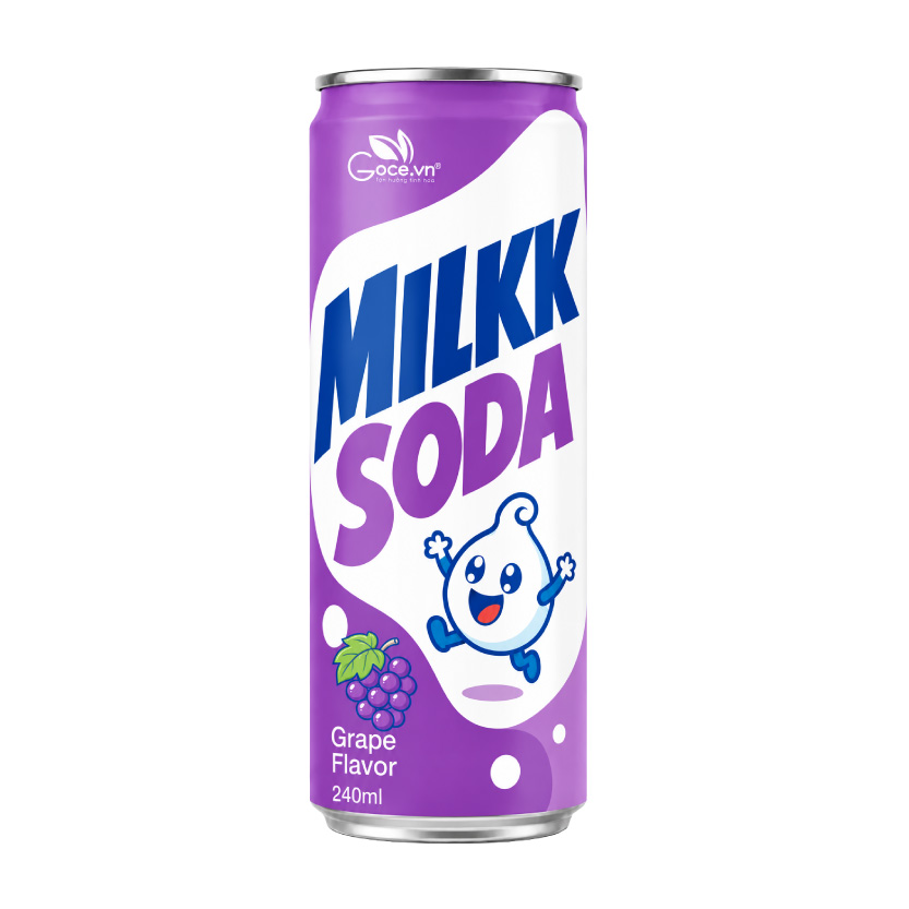 Soda Sữa Vị Nho