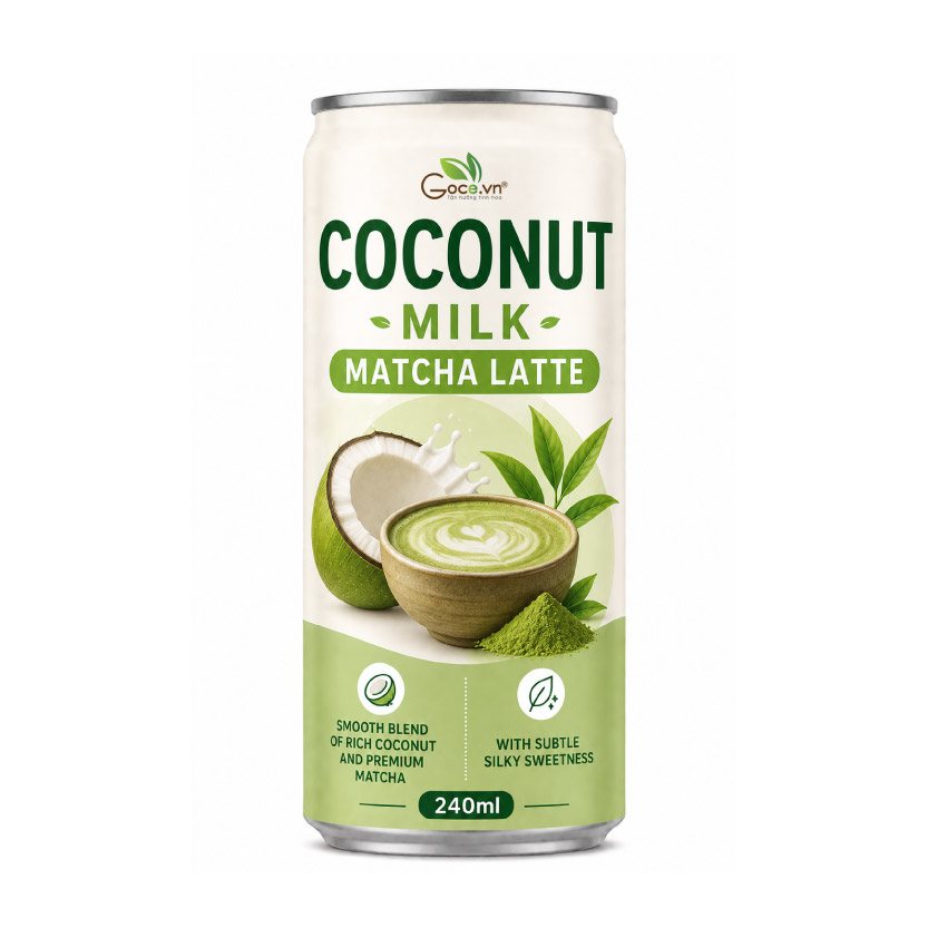 COCONUT MILK MATCHA LATTE