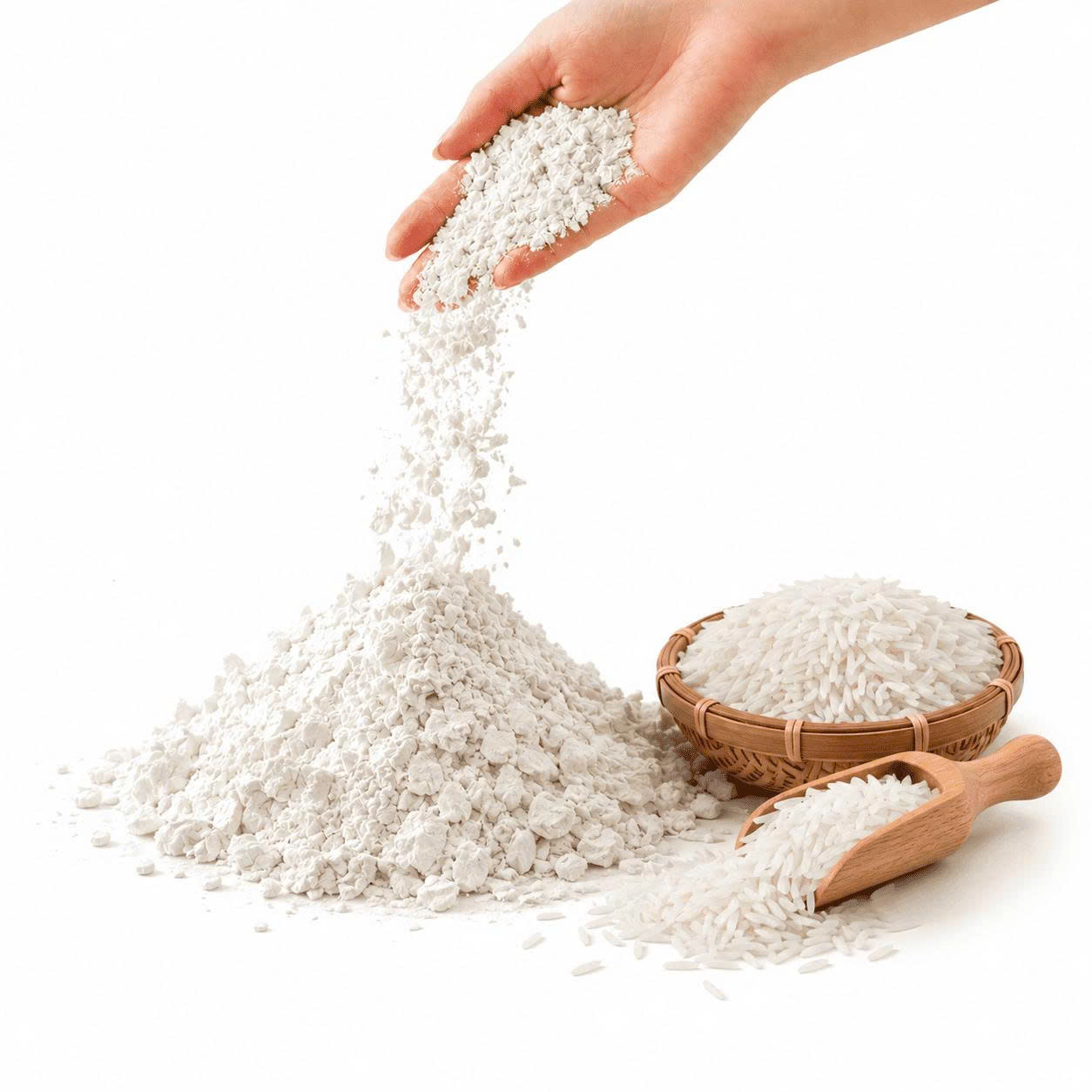 Rice coarse starch
