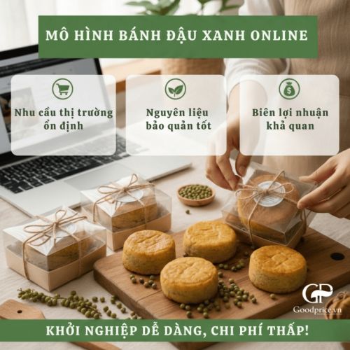 Green Mung Bean Powder Cake Recipe for Business