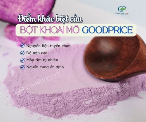 Goodprice Ube Powder – Pure, Fine Texture, Easy to Use