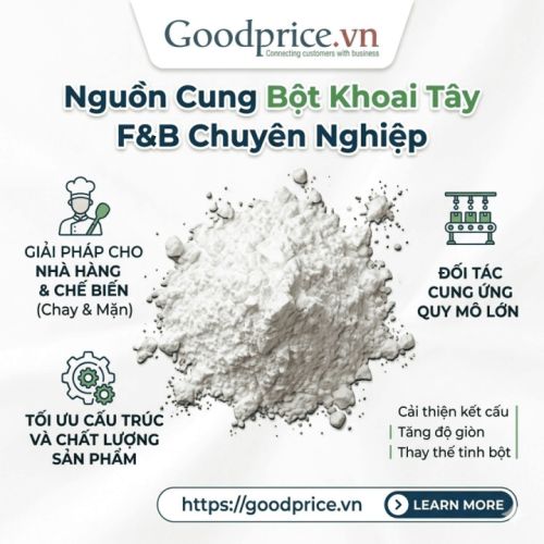 Potato Powder and 7 Vegetarian Dishes Popular in the F&B Industry
