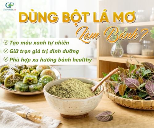 Paederia Leaf Powder for Baking – Natural Green Color & Healthy Ingredient