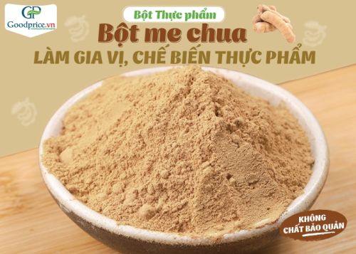 Bột me chua làm từ trái me tươi nguyên chất thơm tự nhiên