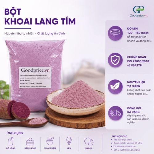 Cách Bảo Quản Bột Khoai Lang Tím Số Lượng Lớn
