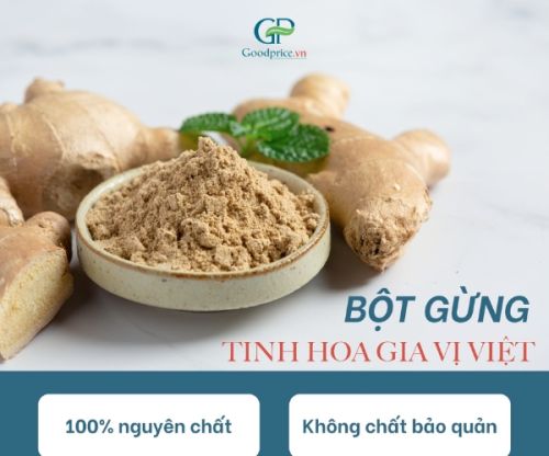 Cách sử dụng bột gừng tốt sức khoẻ giúp giảm cân
