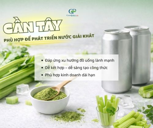 Celery – A Perfect Ingredient for the Healthy Beverage Industry